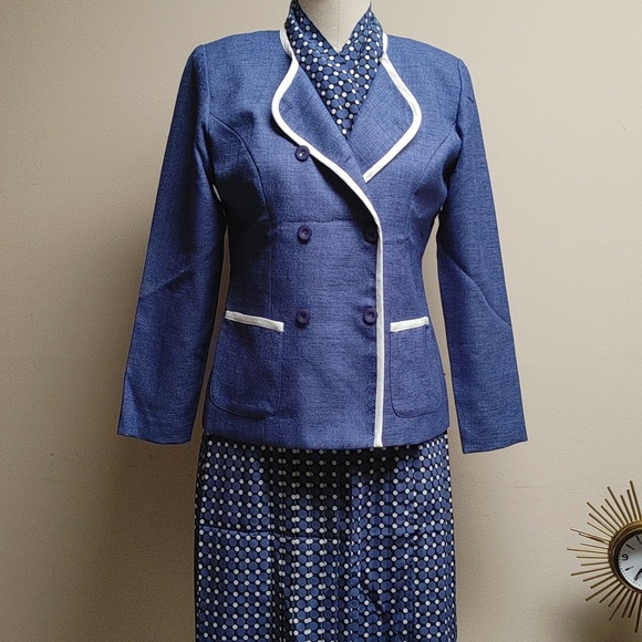 Leslie Fay Dresses & Skirts - NWOT's Vintage Leslie Fay 3 Piece Suit Size 6P